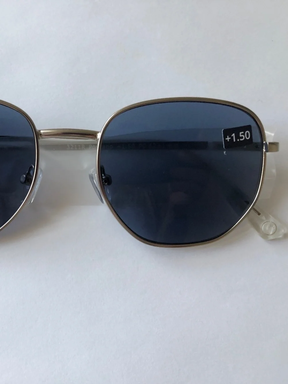 New Peepers Positano Silver Aviator Reader Sunglasses +1.50